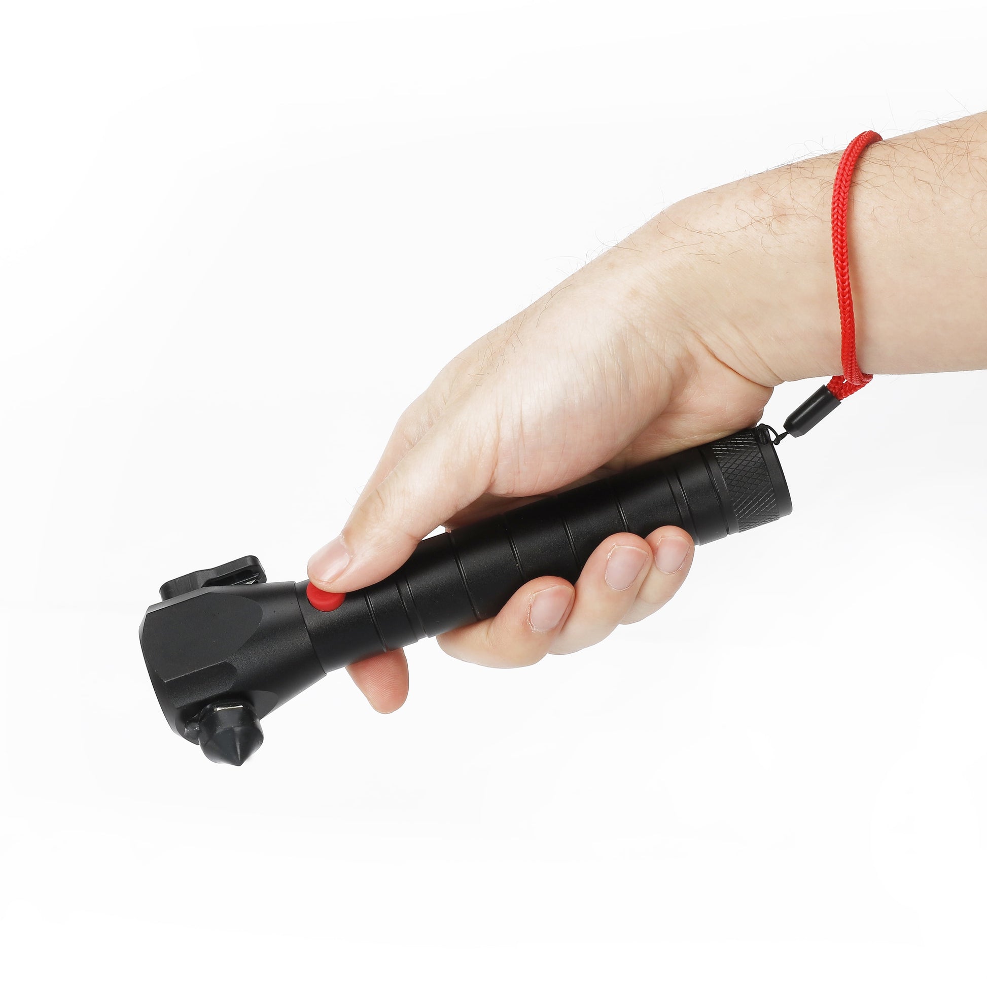 (2 Pack)  3-In-1 LED Flashlight, Seatbelt Cutter, and Window Breaker Multi-Tool