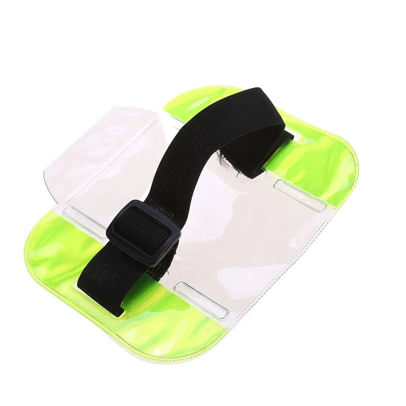 1pc/3pcs Arm Badge Holder Armband ID Card Badge Holder With Black Adjustable Strap For Work Pass, Universal Size