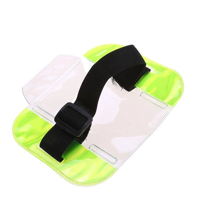 1pc/3pcs Arm Badge Holder Armband ID Card Badge Holder With Black Adjustable Strap For Work Pass, Universal Size