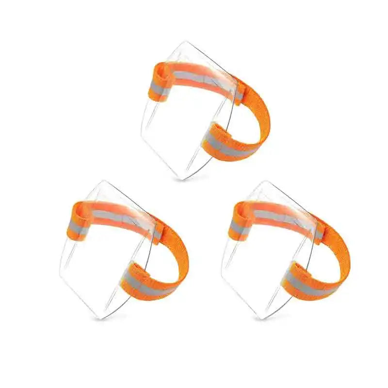 1pc/3pcs Arm Badge Holder Armband ID Card Badge Holder With Black Adjustable Strap For Work Pass, Universal Size