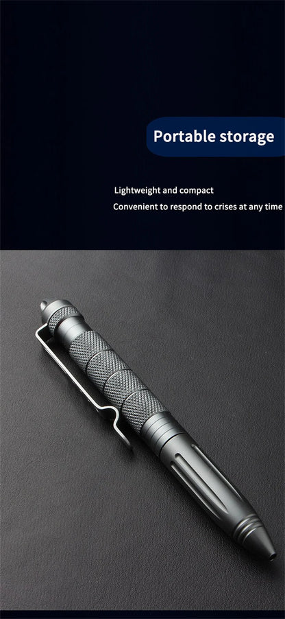 Multi Functional Tactical Pen High Quality Steel Anti Skid Portable Self Defense Pen Aluminum Glass Breaker Survival Tool