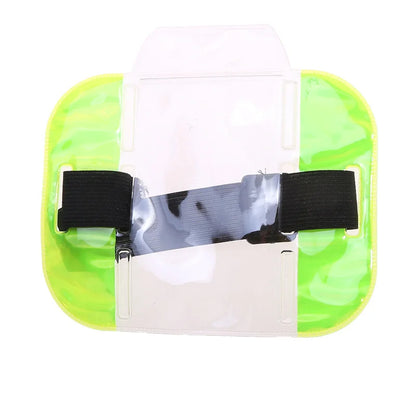 1pc/3pcs Arm Badge Holder Armband ID Card Badge Holder With Black Adjustable Strap For Work Pass, Universal Size