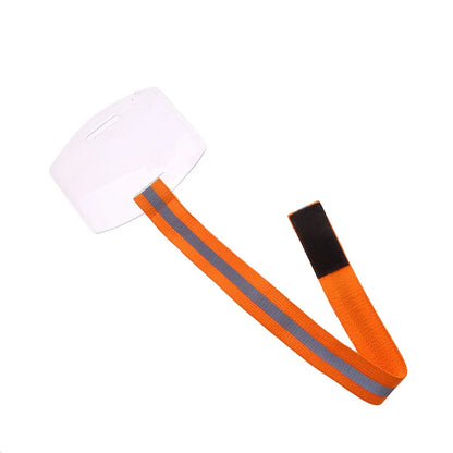 1pc/3pcs Arm Badge Holder Armband ID Card Badge Holder With Black Adjustable Strap For Work Pass, Universal Size