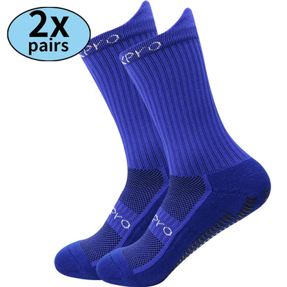 2 pairs of outdoor sports towel bottom non-slip breathable dispensing Basketball football game sports socks